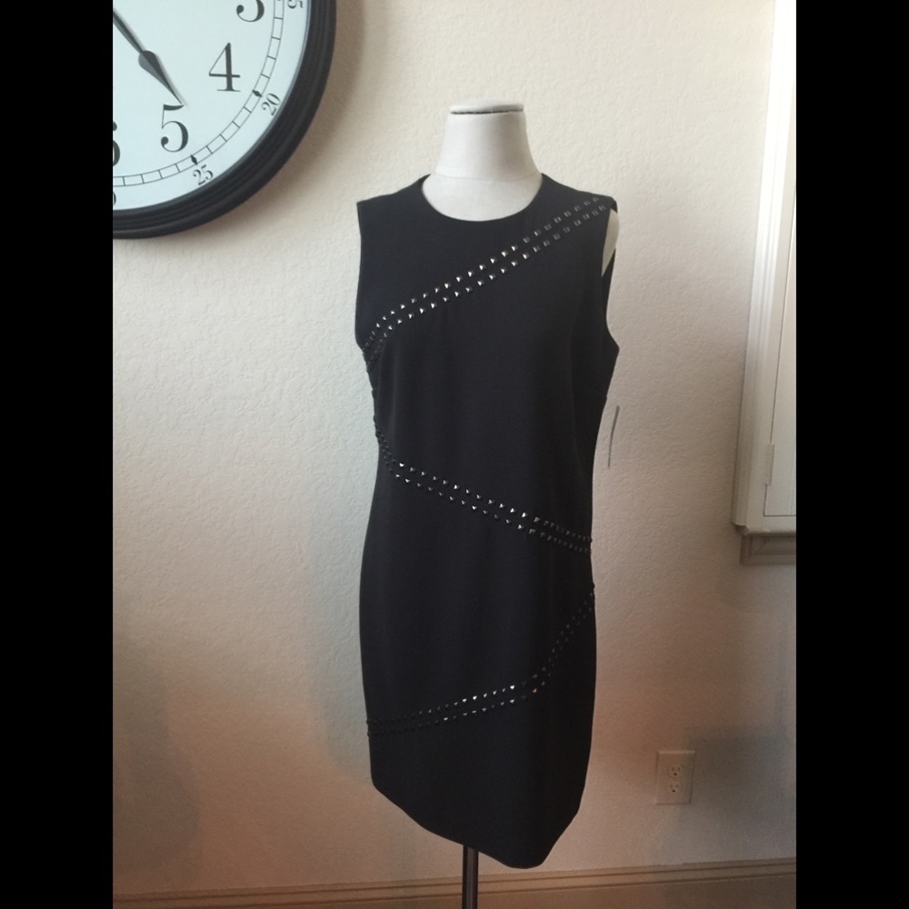 Michael Kors Diagonal Stud Dress